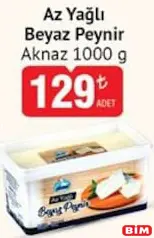 AKNAZ AZ YAĞLI BEYAZ PEYNİR 1000 G indirimli fiyat AKNAZ AZ YAĞLI BEYAZ PEYNİR 1000 G fiyat ve kampanya bilgisi